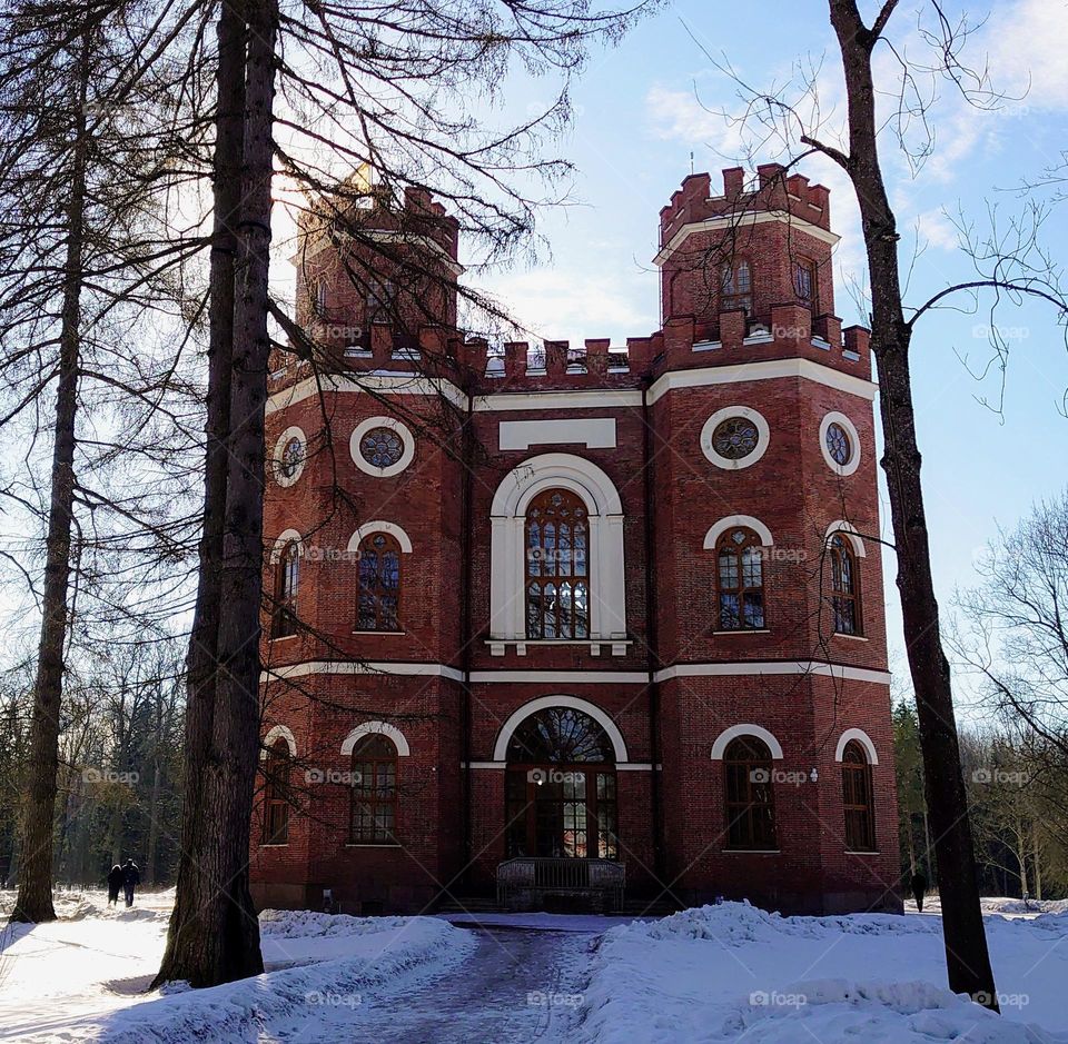 Winter time 🧱 Brickwork 🧱 Building 🧱