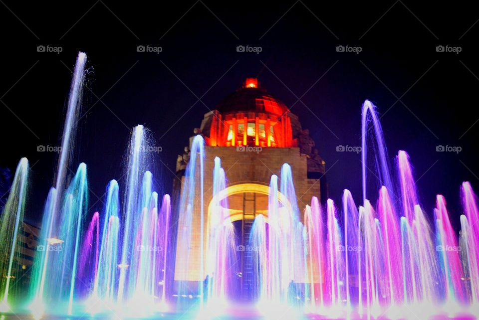 the lights are dancing