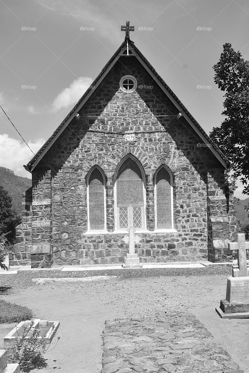 This church is from the black and white era itself (this was built in 1878 ) Inside the church you get an very old pipe-organ and bible from 1879) lots of history behind this christ Church Warleigh.