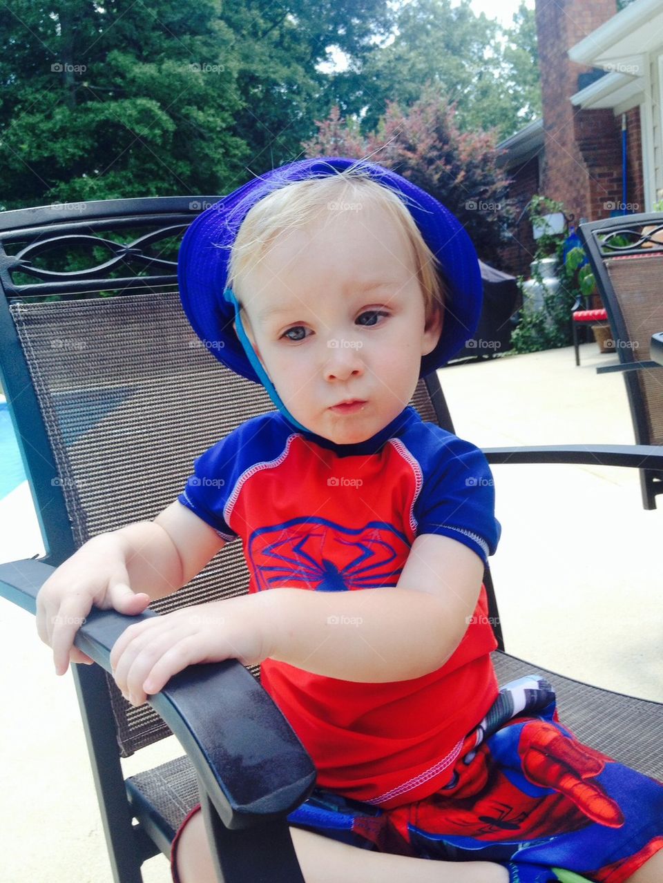 Summer time pool time 