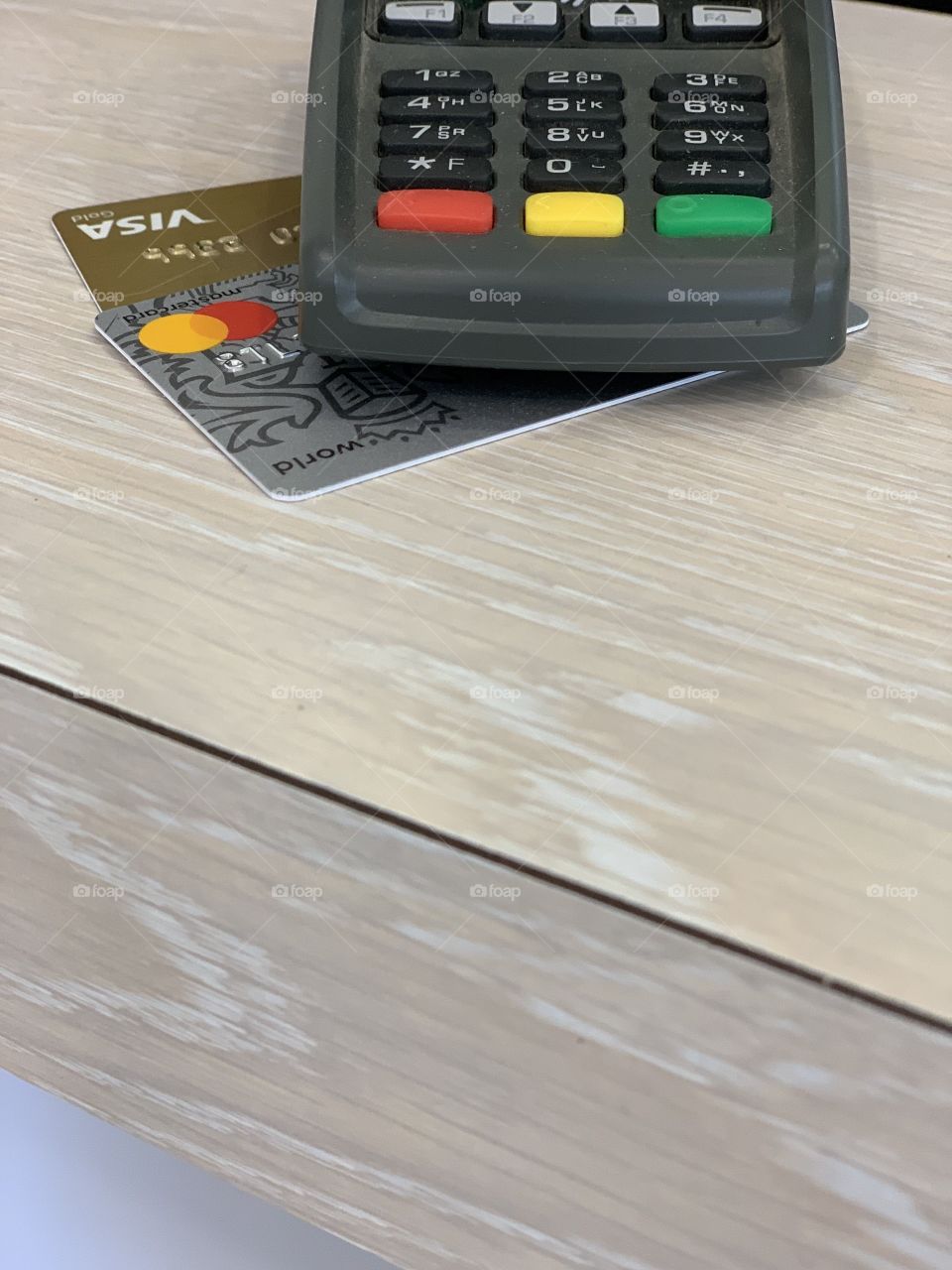 payment by credit card visa and mastercard