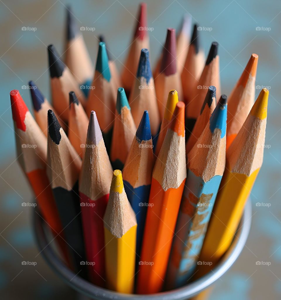 colour pencils