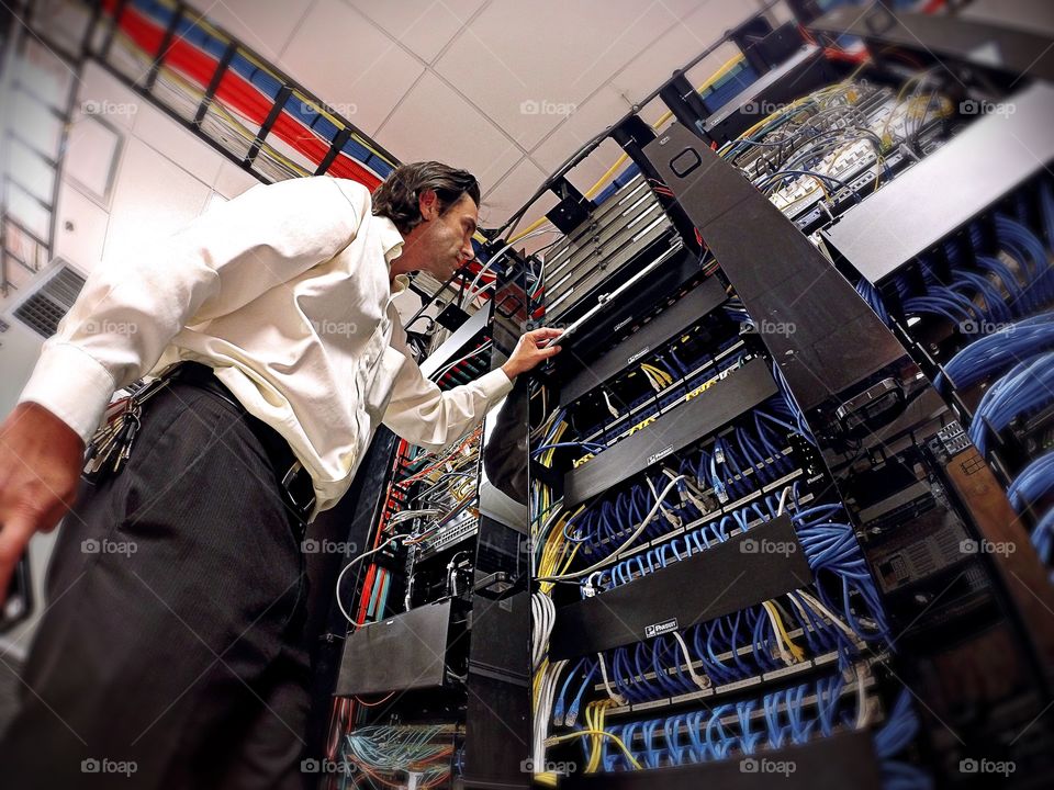 Just another day at work playing with racks