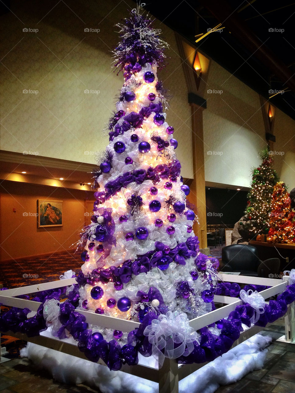 winter pretty white tree by somebeach