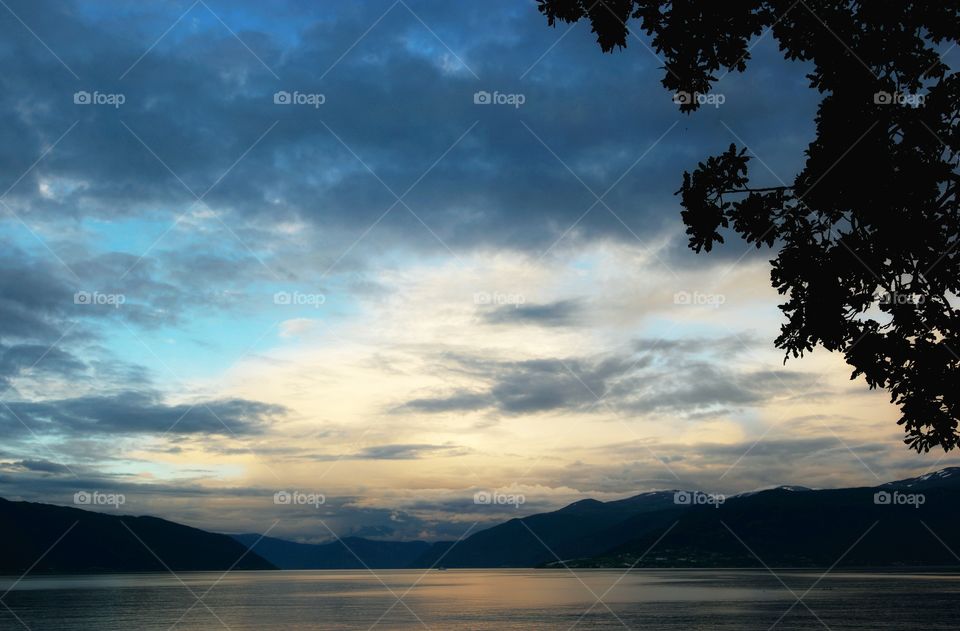 View of idyllic sea