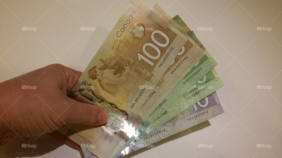 Canadian banknotes