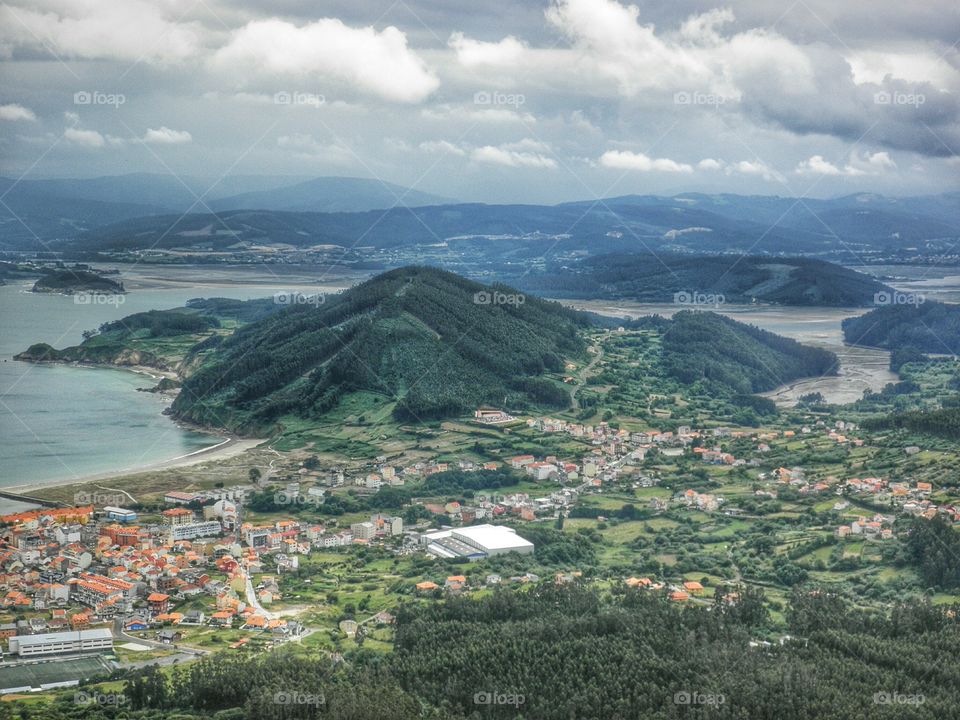 View of Cariño Estuary