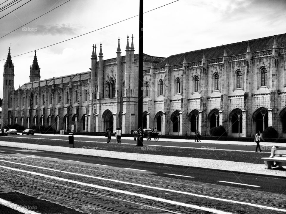 Jerónimos Monastery. Jerónimos Monastery, Lisbon, Portugal.