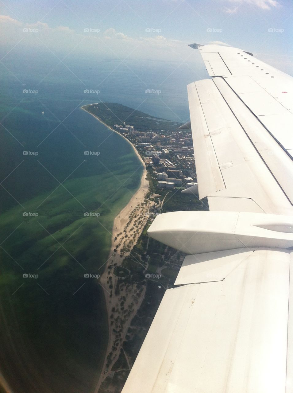 Landing at the Miami International AirPort