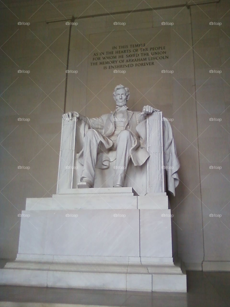 Lincoln monument in DC