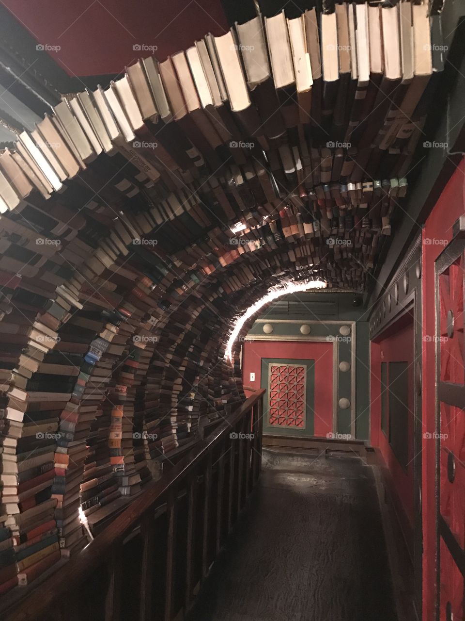 Upstairs at The Last Bookstore in Downtown Los Angeles