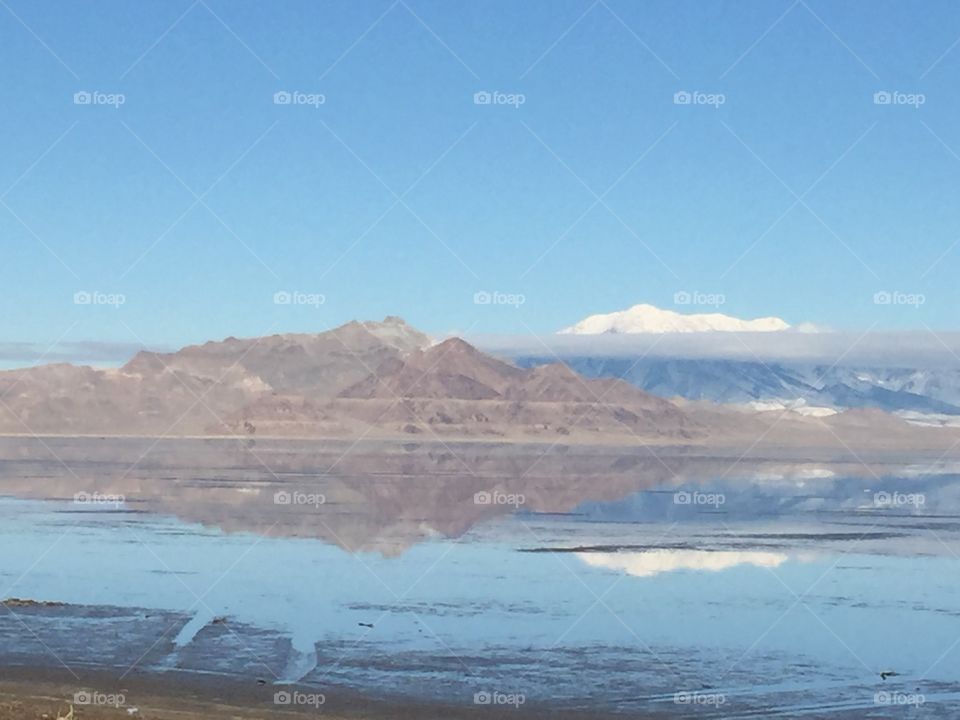Bonneville Salt Flats in Wendover Utah 