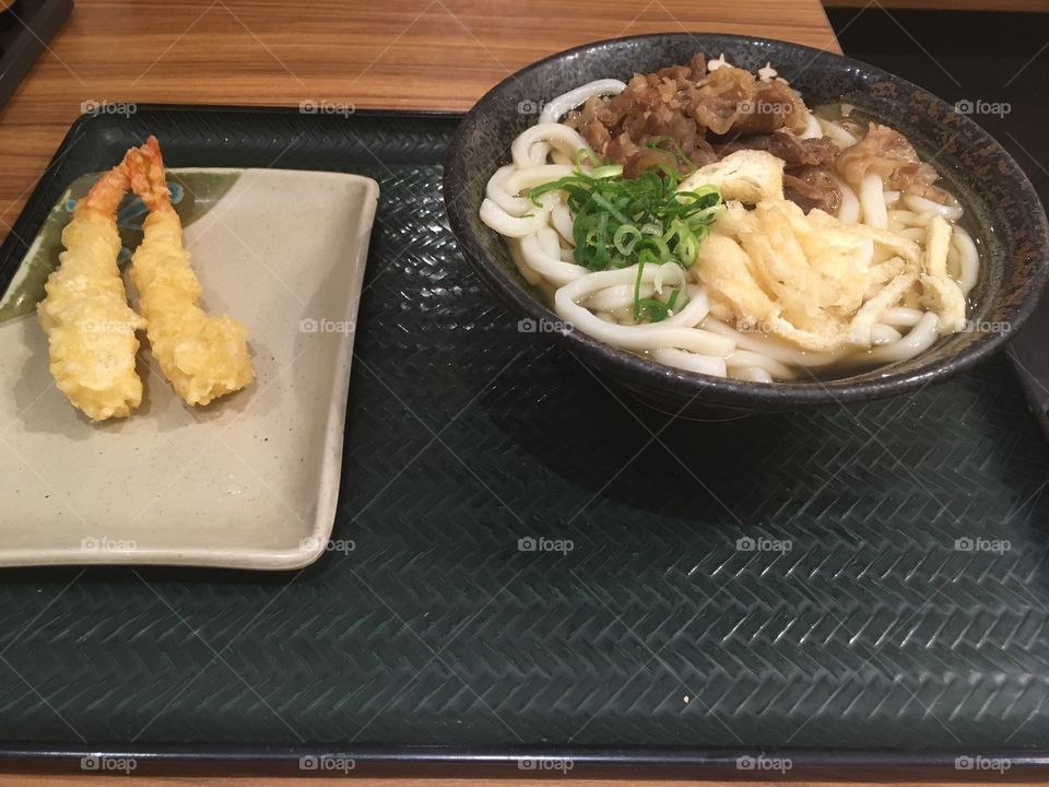 Udon noodles