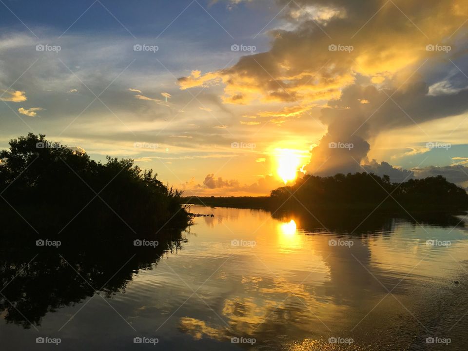 Sunset, Water, Dawn, Reflection, Sun