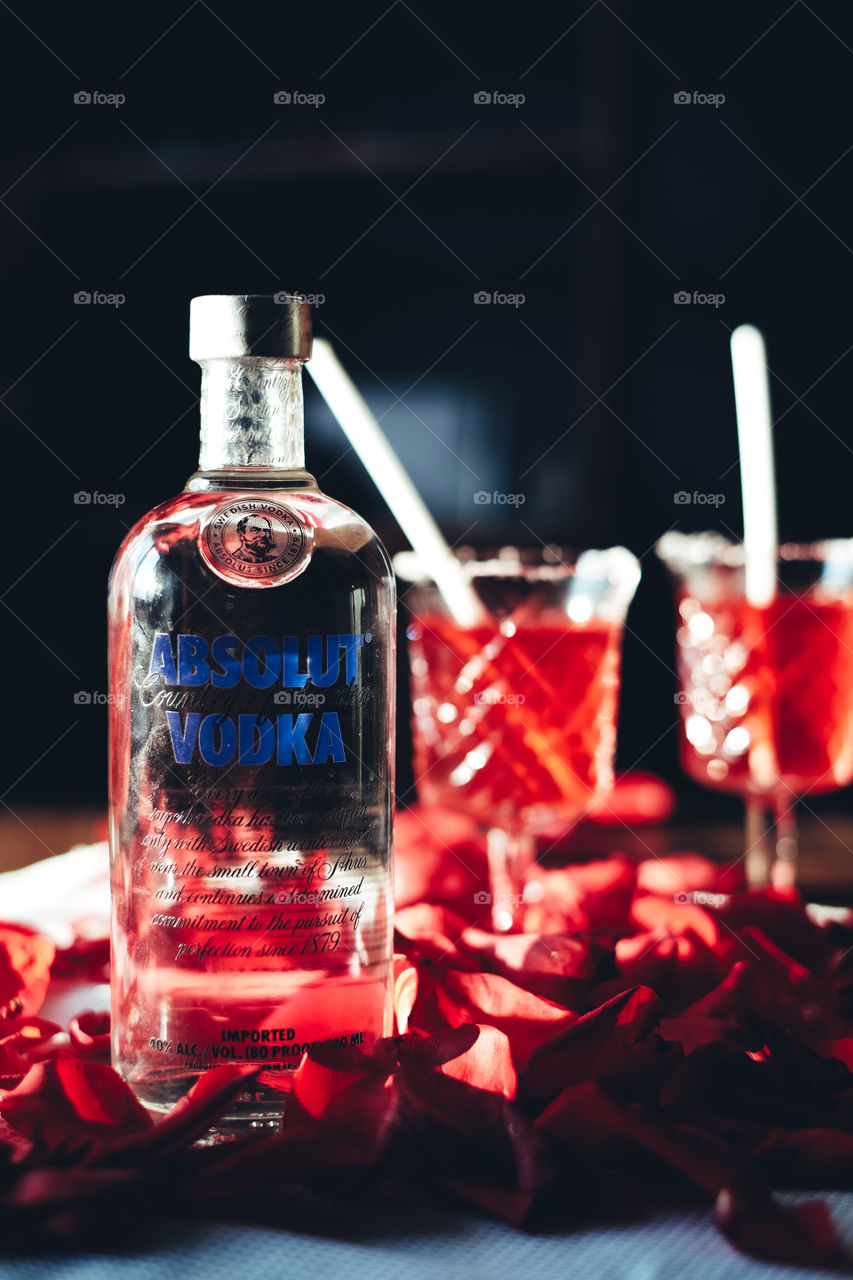 Valentine's Day cocktail  