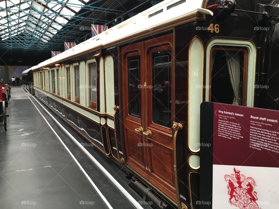 Royal train carriage 