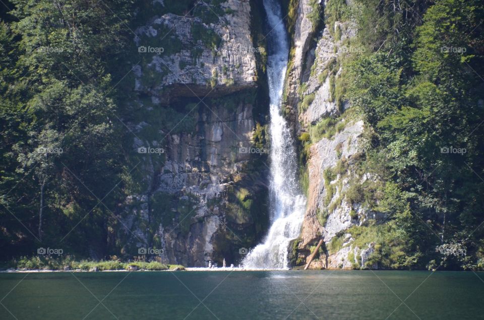 Water, No Person, Waterfall, Landscape, River