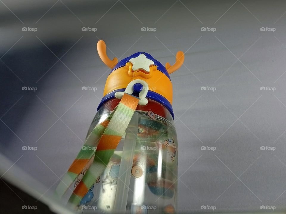 mirror with water container reflection