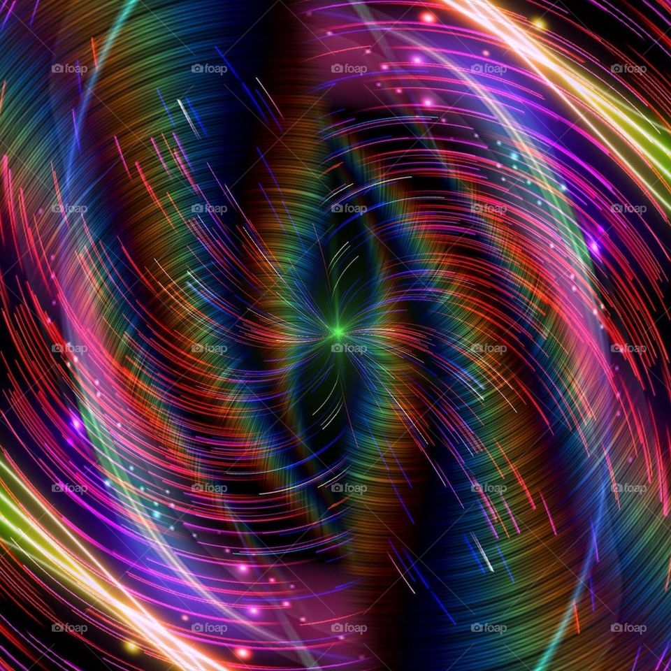 Psychedelic neon dreams 