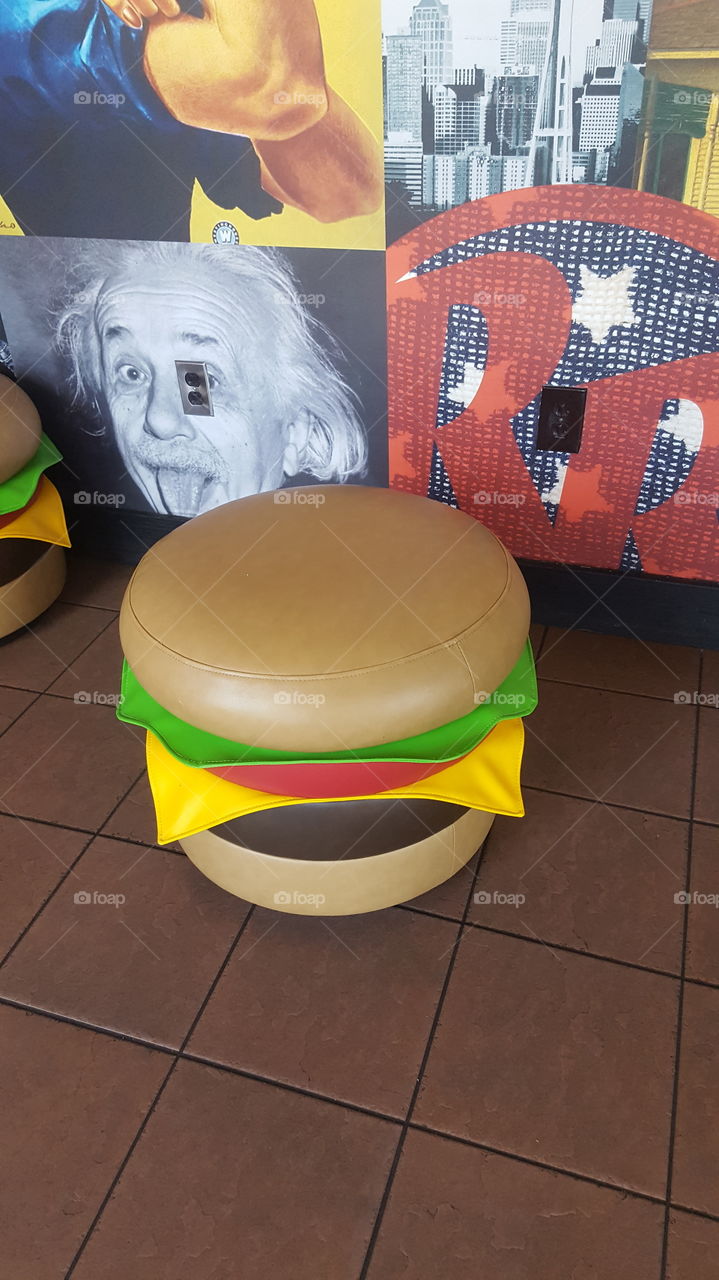 Burger chair
