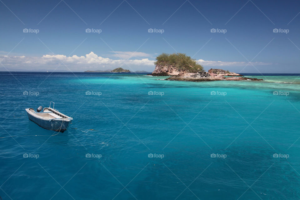 ocean boat paradise island by chezzywa
