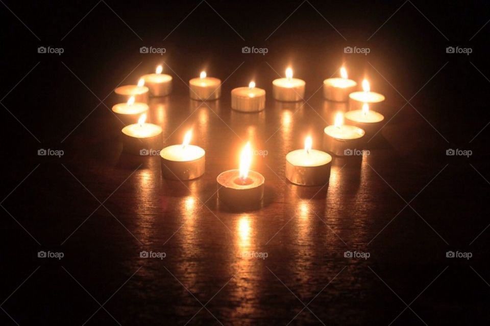 light candles candle heart by arman
