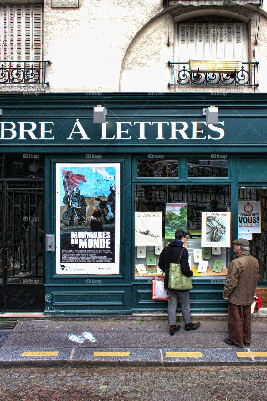 Paris bookshop