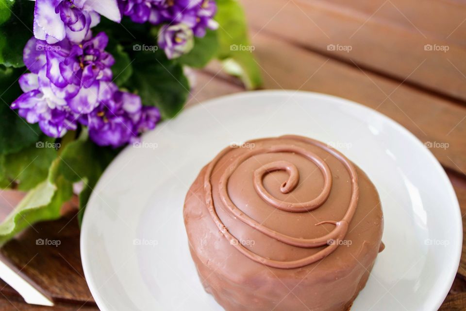 Chocolate covered honey bread