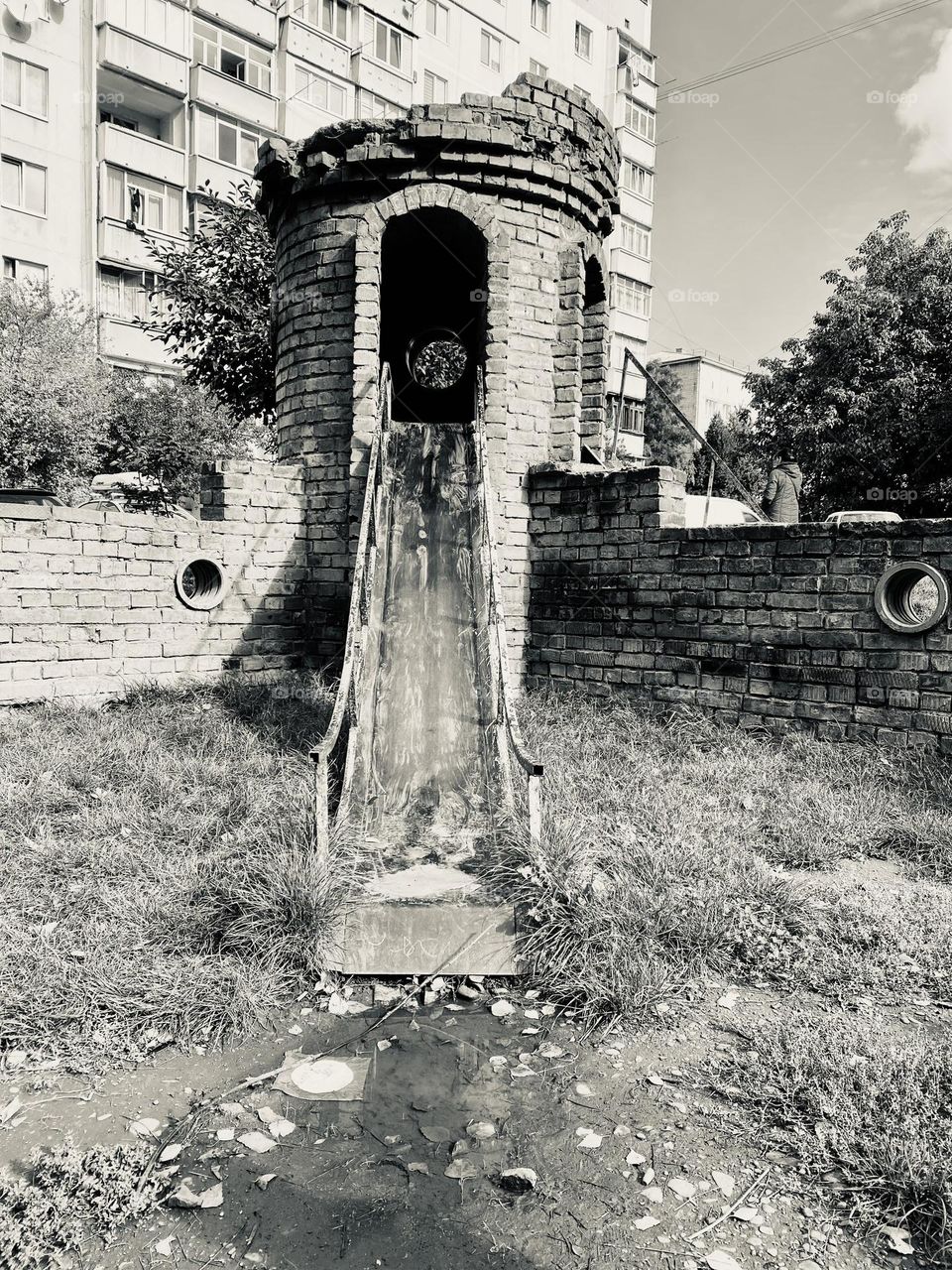 Playground in Ukraine war