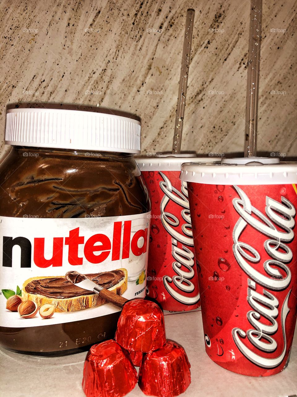 In love with Coca Cola and Nutella 🥰