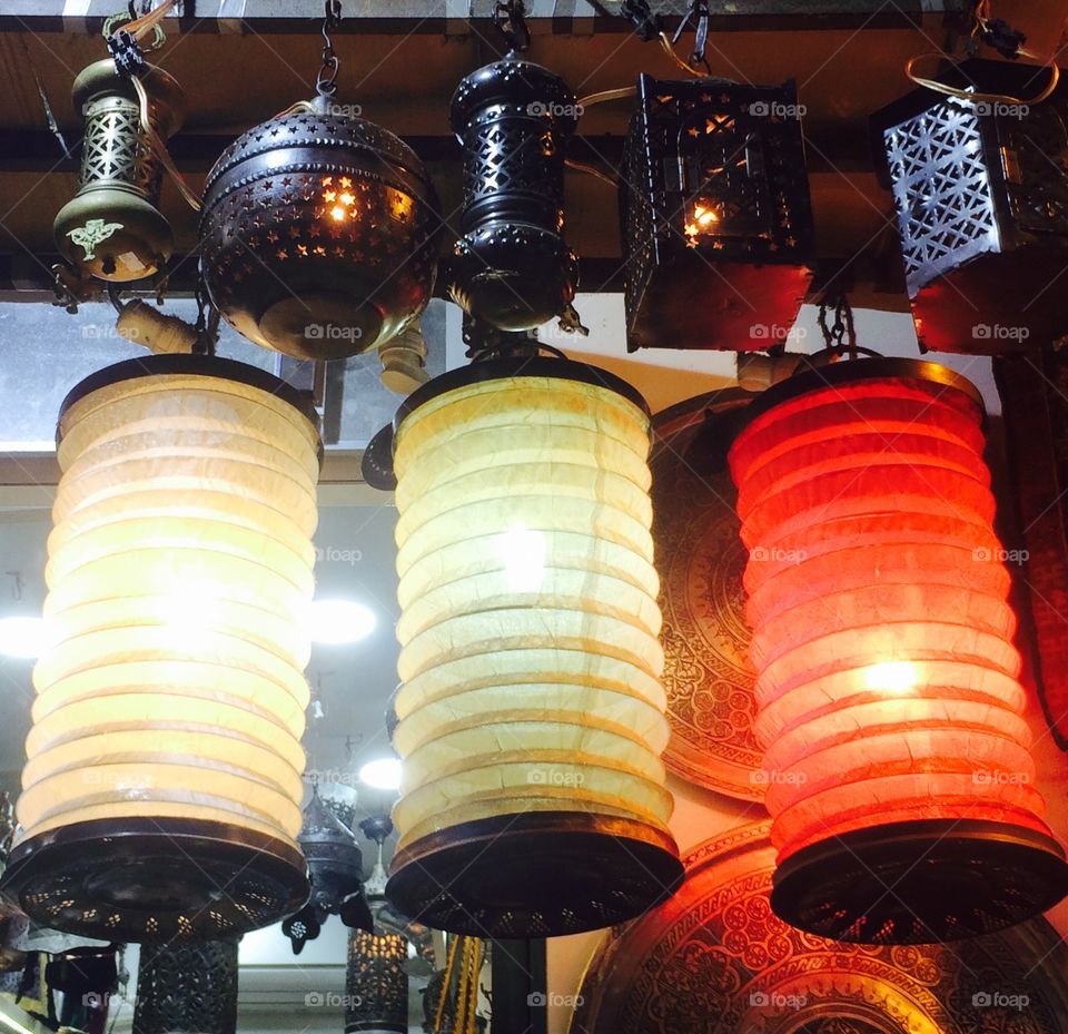 The Lights. Grand Bazaar - Istambul - Turkey