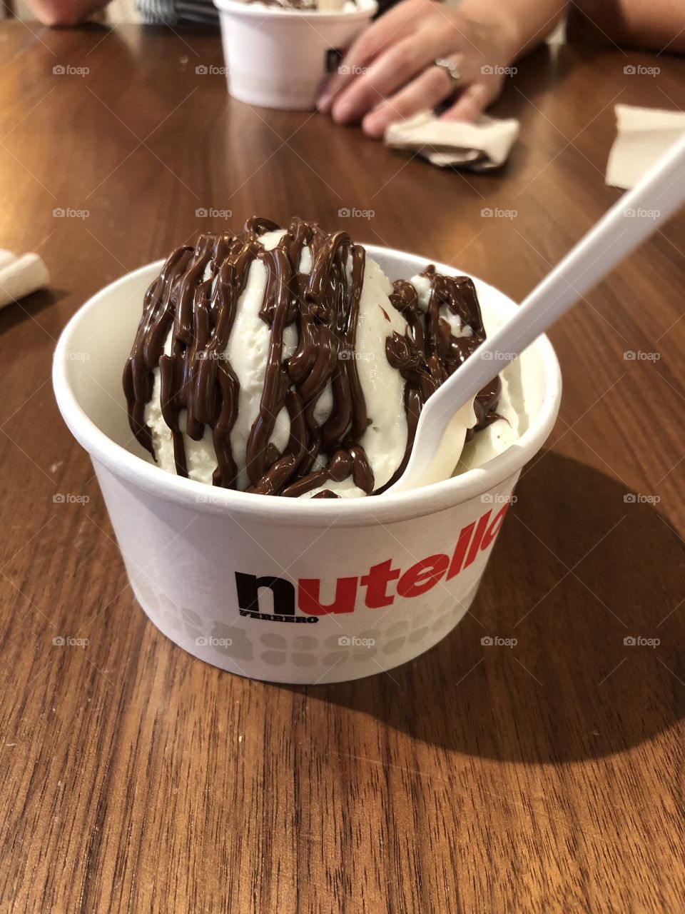 Nutella Cafe Ice Cream