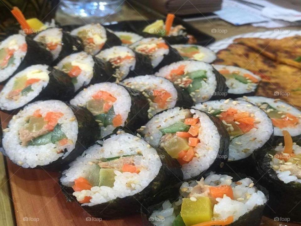 Korean Gimbab are the best!