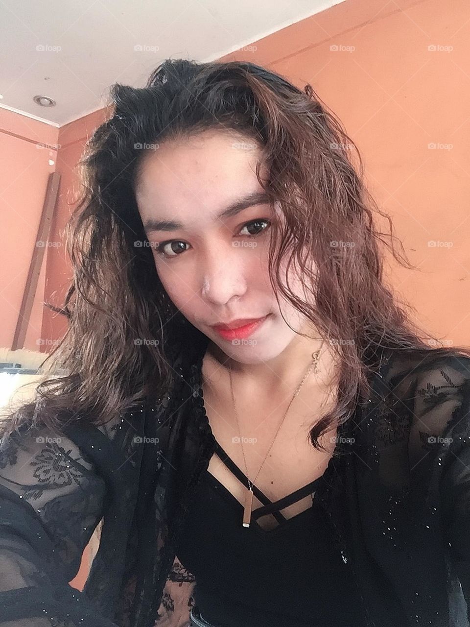 I just loved wearing black