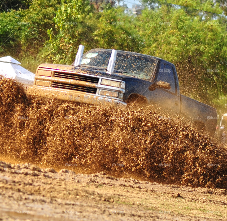 truck mud mudding mudder by lightanddrawing