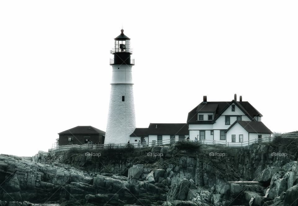 Portland headlight Maine 