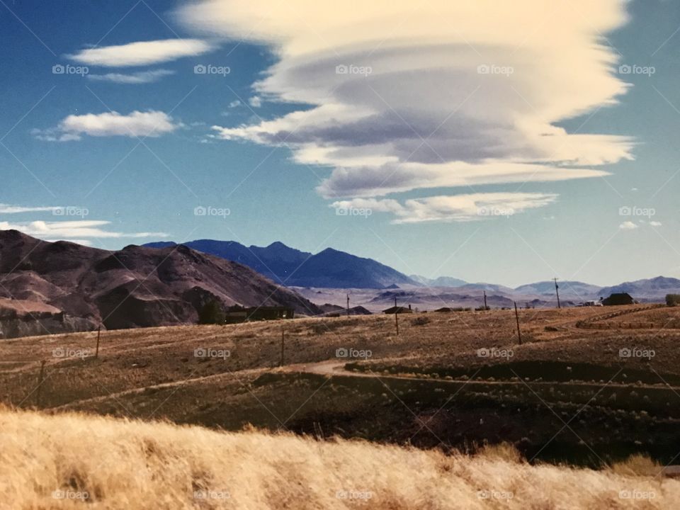 Clouds above the Farm
