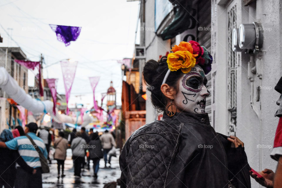 In Mexico we love to celebrate the Day of the Dead, which is held in November 3rd. There is a town in Mexico called San Andres Mixquic which magic takes place and it’s known for it’s numerous altars, it even appears in Disney Pixar’s movie Coco!