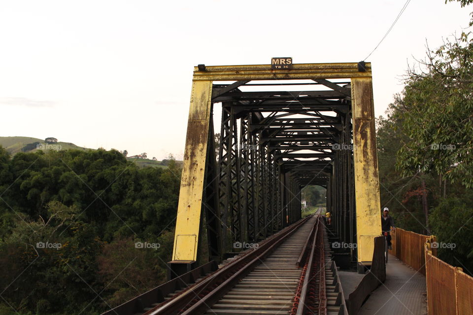 Railway bridge. 