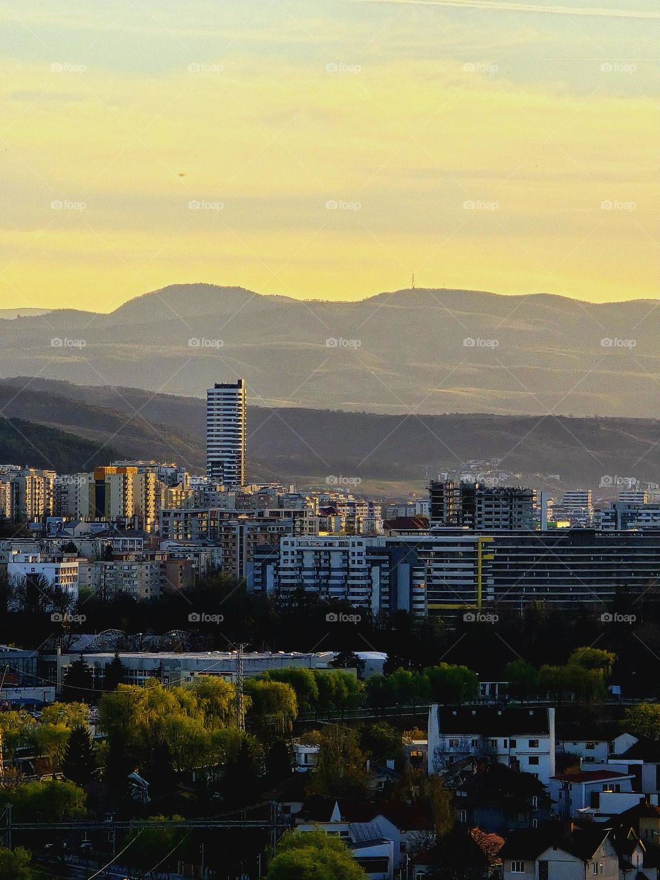 City view in Cluj-Napoca, Romania