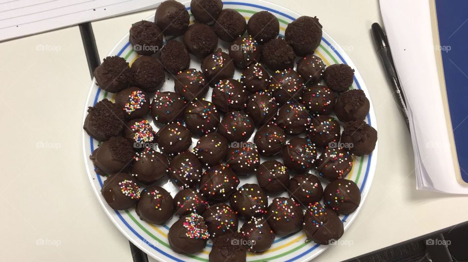 chocolate balls
