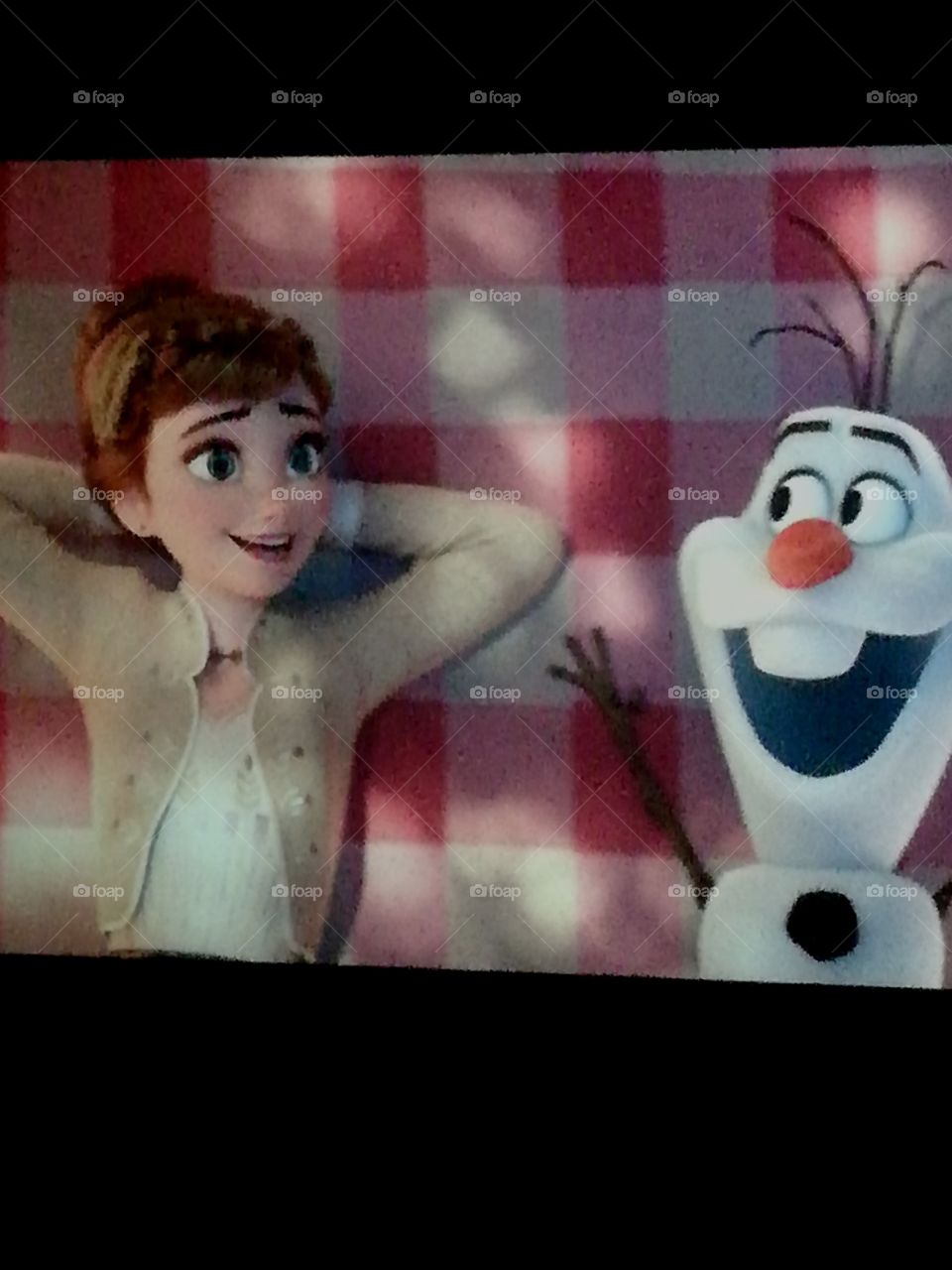 When you have girls in the house .. You ended up watching these # frozen 2