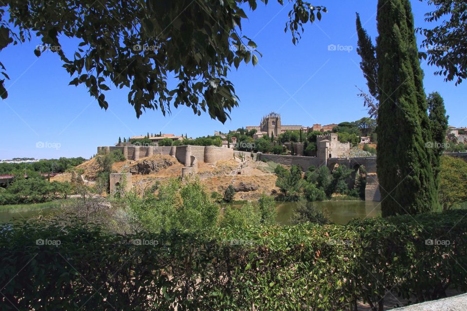 Fortress in Toledo Spain 