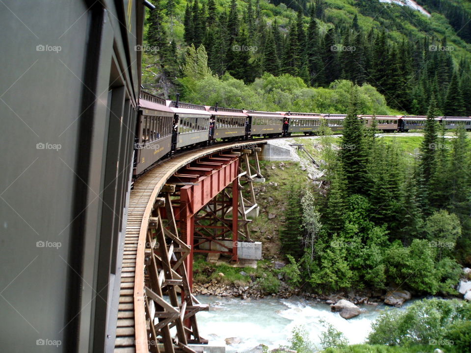 Train travel in Alaska