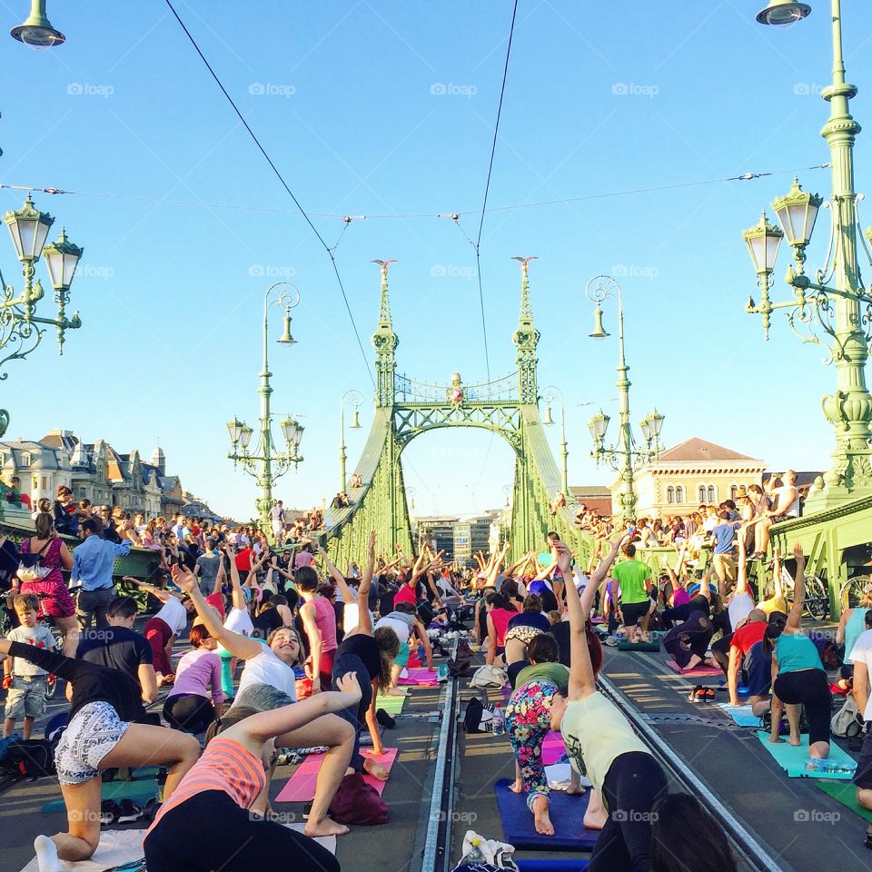 Yoga in Budapest 