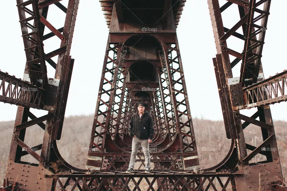 No Person, Iron, Bridge, Steel, Construction