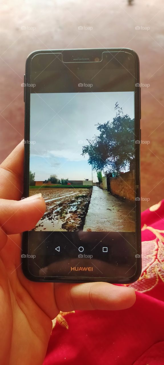 I took it from my phone