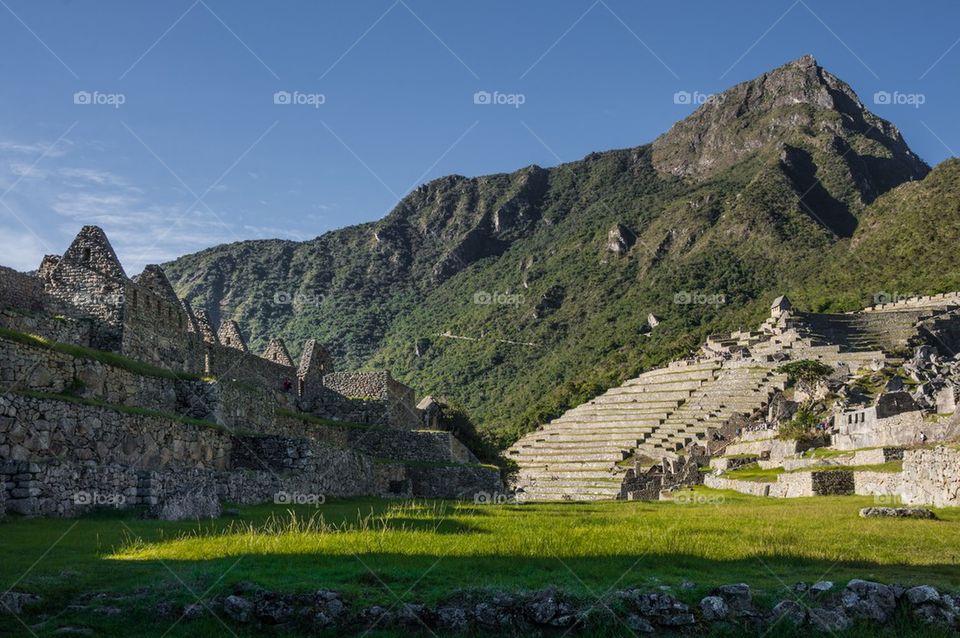 Inca village