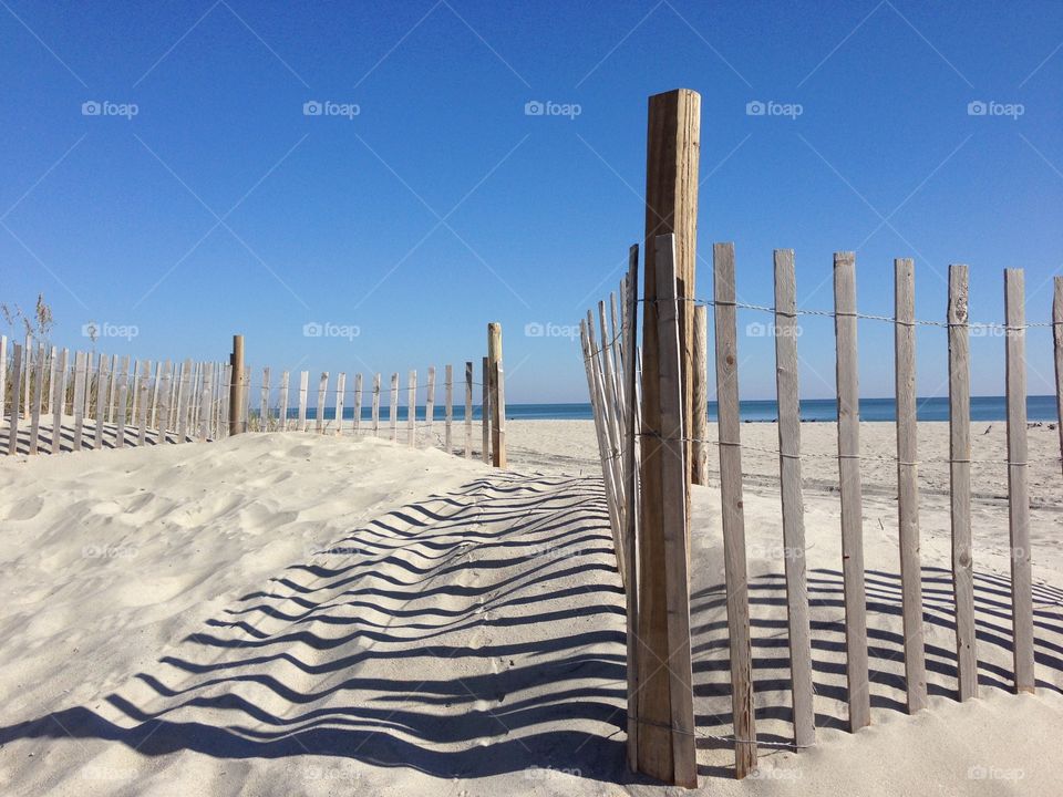 Shadows on Myrtle Beach South Carolina 