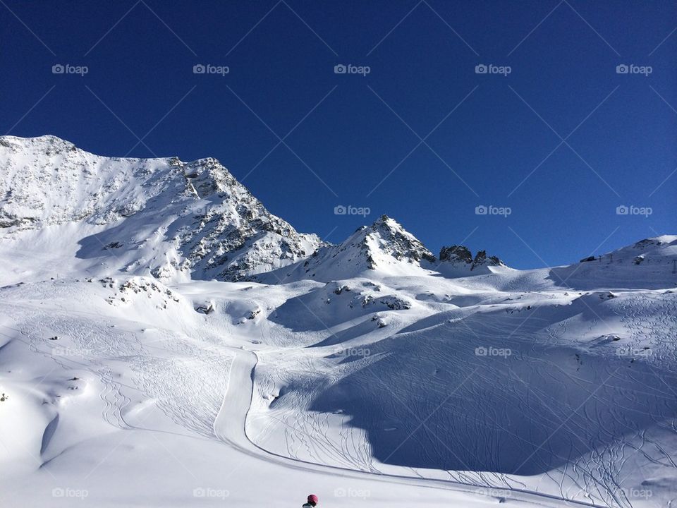 Ski slopes
